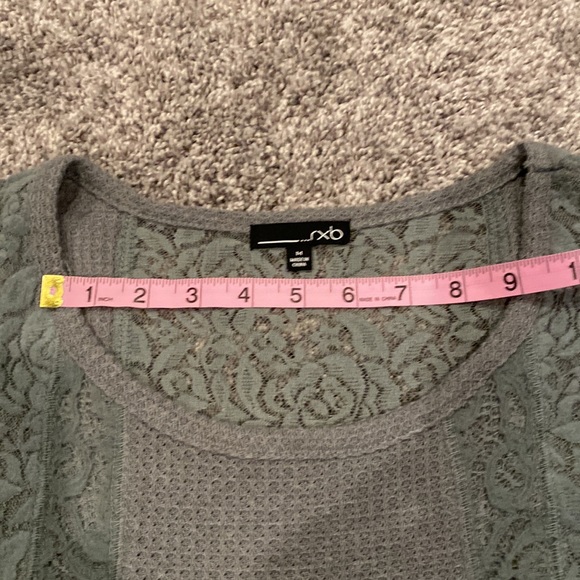 RXB Long Sleeve Waffle Weave Tunic Size: M - Picture 10 of 13